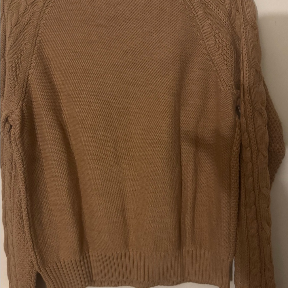 GAP Kids Tan Cable Knit Sweater